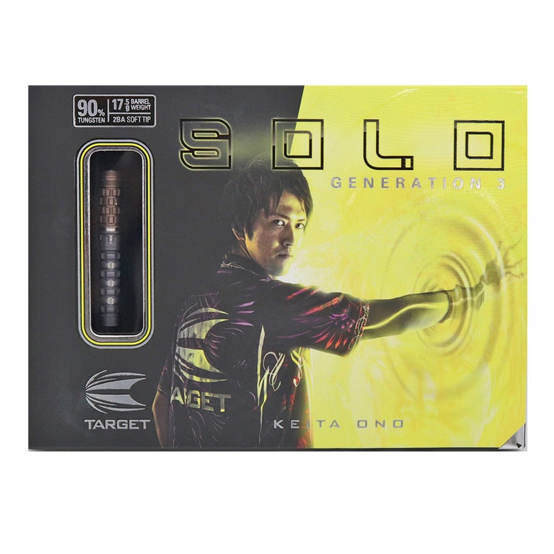 【期間限定割引セール！】ターゲット　ソロ ジェネレーション3 小野恵太モデル ダーツ > ソフトダーツ > ブランド【タ行】 > ターゲットジャパン