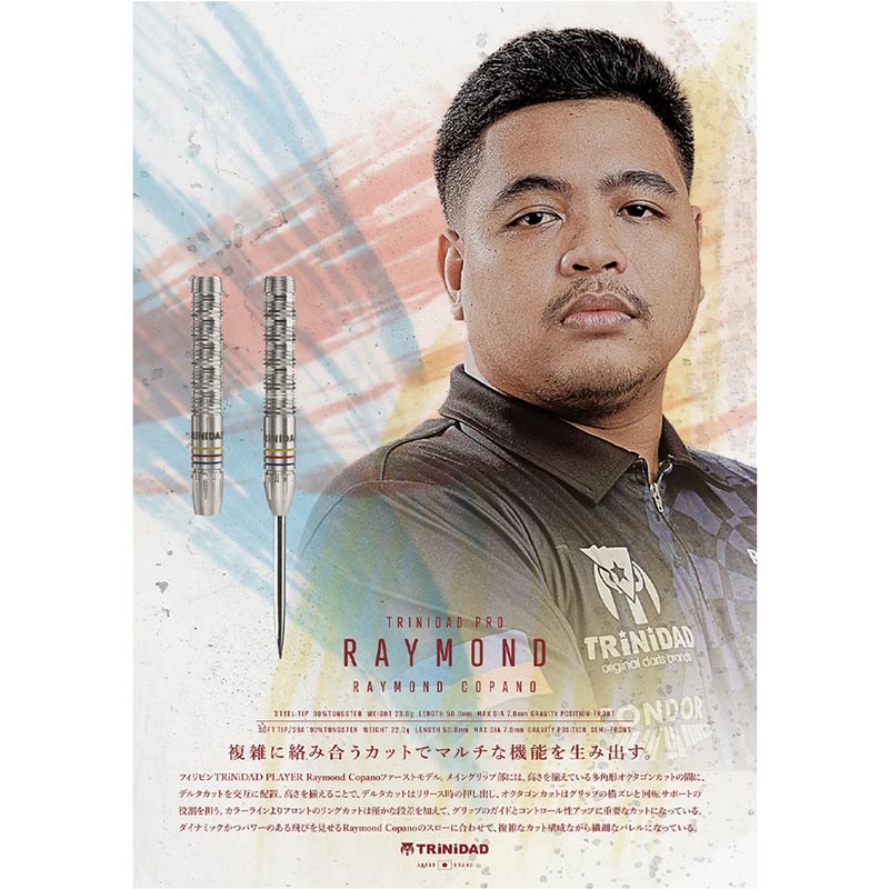 TRiNiDAD PRO RAYMOND STEEL レイモンド ダーツ バレル TRiNiDAD PRO Raymond トリニダード プロ レイモンド