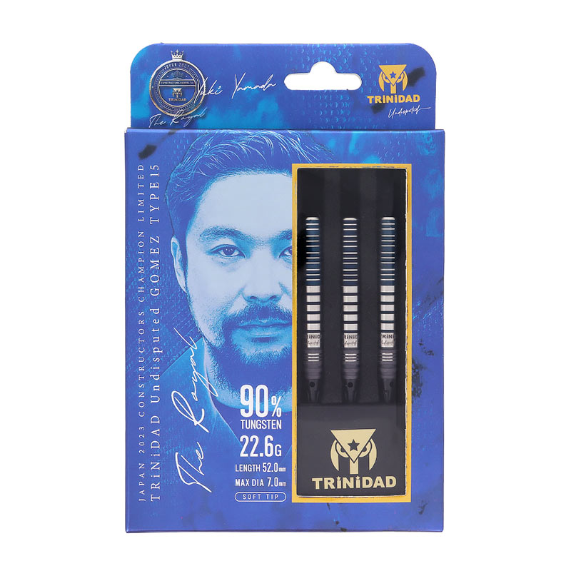 TRiNiDAD Gomez ゴメス15 ソフトダーツ TRiNiDAD】Gomezゴメス Type10 トリニダード ゴメス10 山田勇樹