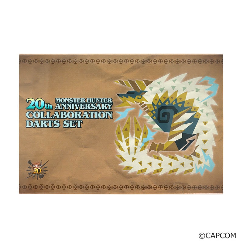 【新品 未開封】ジンオウガ 20th ダーツ セット 20th イーカプコン |MONSTER HUNTER 20th ANNIVERSARY COLLABORATION DARTS