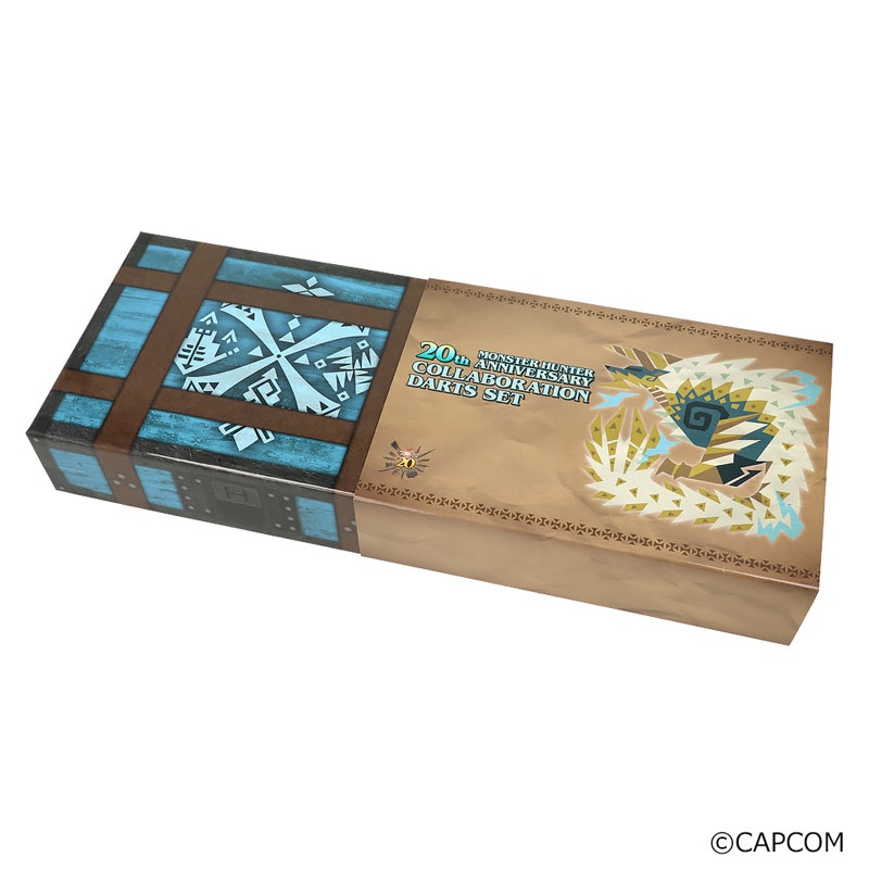 モンスターハンター20周年記念　ダーツセット　新品未使用 イーカプコン |MONSTER HUNTER 20th ANNIVERSARY COLLABORATION DARTS