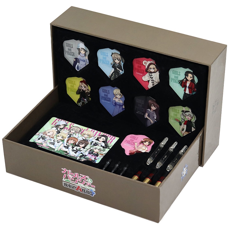 【新品】ガルパン 　ダーツセット　注意:残念が有る方、取引50以下の方 取引不可 新品】ガルパン ダーツセット 注意:残念が有る方、取引50以下の方 取引