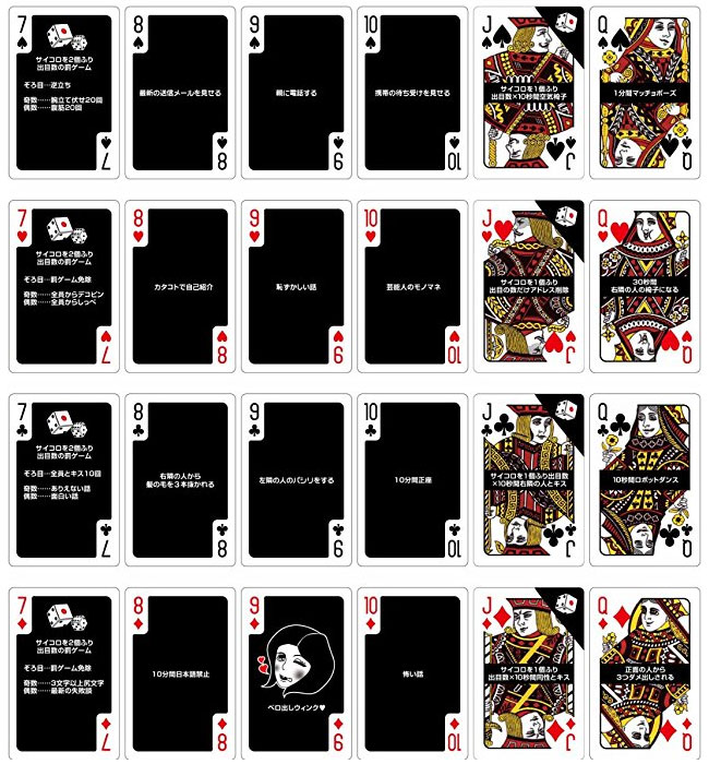 パンドラハーツ トランプ 2枚セット トランプマークのエポカラーボタン（13~15mm） | Dua-アクセサリー