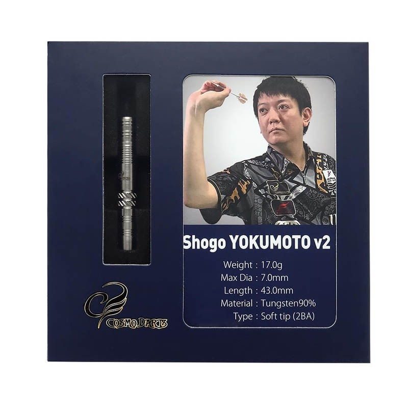 激レア コアダーツジャパン ショーゴ 浴本昇吾モデル SHOGO 2BA バレル【コスモダーツ】Shogo YOKUMOTO v2 浴本昇吾モデル 2BA｜ダーツ