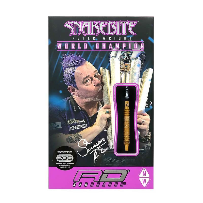 値下げ！激レア廃盤 スネークバイトRED DRAGON ピーターライトユーロ11 Red Dragon(レッドドラゴン) [バレル] Peter Wright Snakebite Euro11