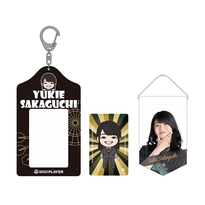 坂口優希恵選手　グッズ アクセサリ > ダーツライブカード > DARTSLIVE PLAYER GOODS第五弾