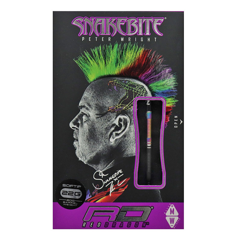 大人気バレル ピーターライト スネークバイト コラ 20g バレル重量 18g 激レア ソフトダーツ 大人気 ピーターライト コラ 20g （バレル重量18g