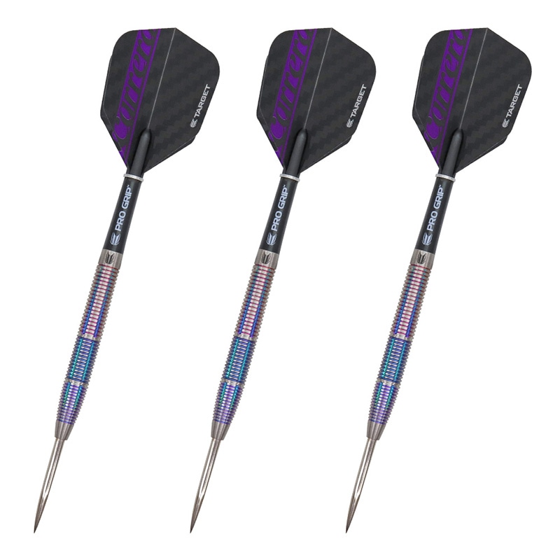 ダーツセット　(target carrera) 激安 楽天市場】TARGET TEAM PRO シリーズ ROYAL PURPLE BRASS 18G 2BA