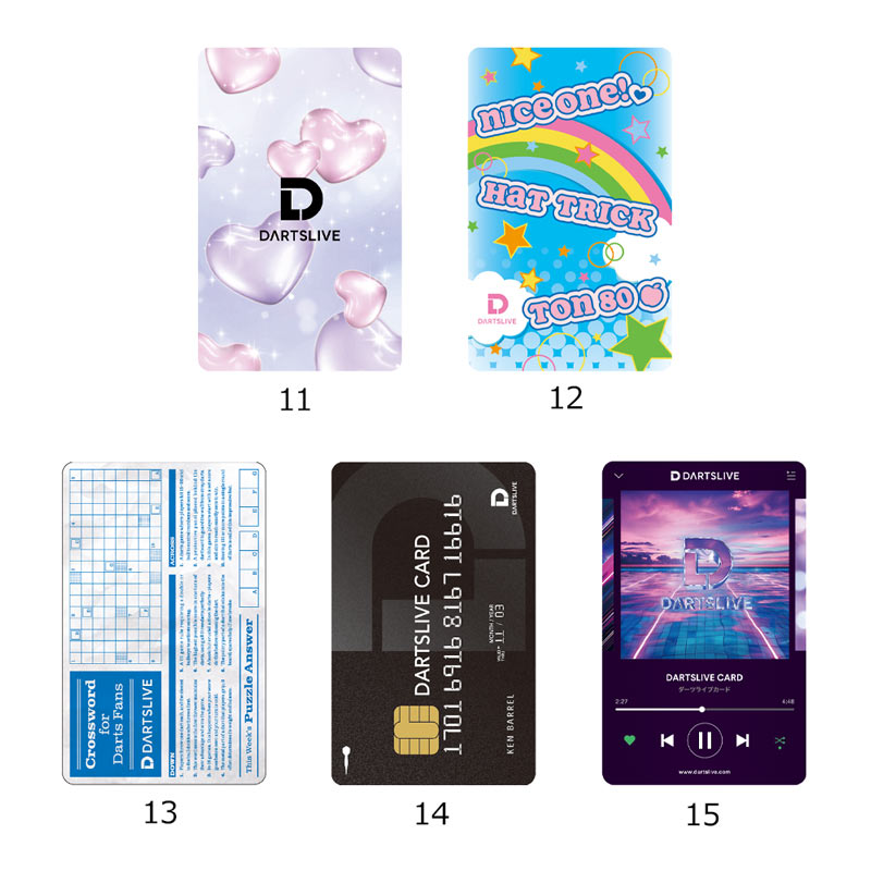 DARTSLIVE ダーツセット i Darts メンバーズカード　付き ダーツ DARTSLIVE CARD ライブカード ダーツライブカード 55-4