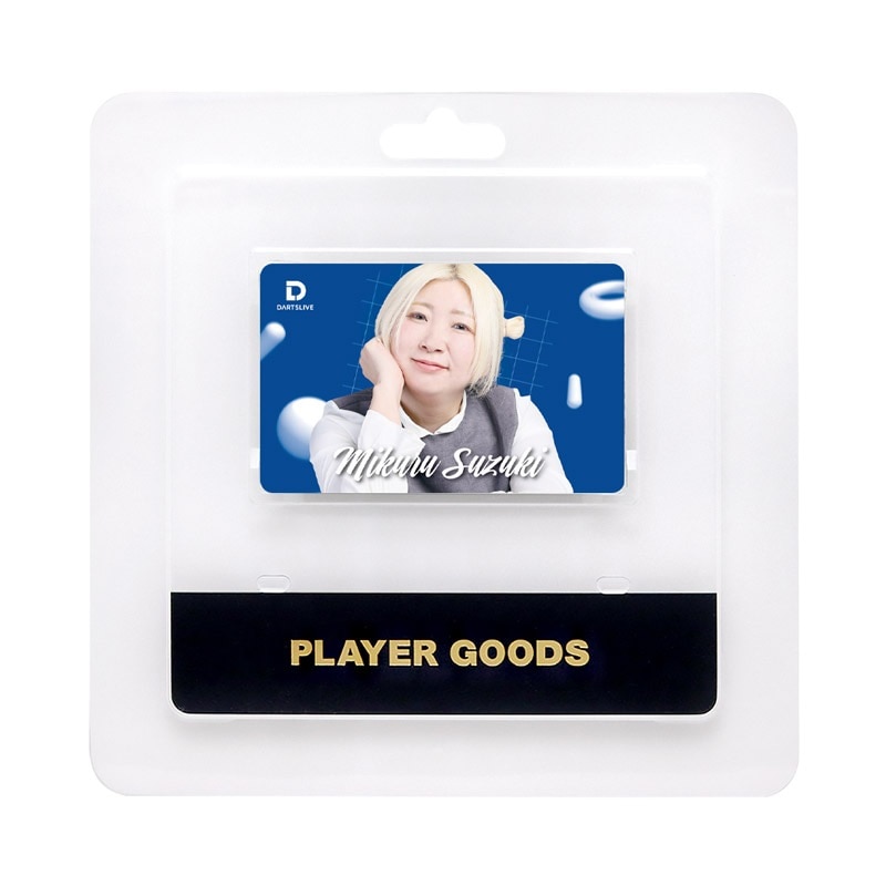 ダーツライブカード　鈴木未来　キャシーリョン　佐藤かす美 アクセサリ > ダーツライブカード > DARTSLIVE PLAYER GOODS 第二弾