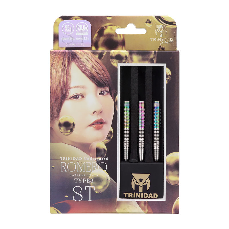 ダーツ TRiNiDAD THE  ROMERO Type3トルピード TiTO限定】ダーツ バレル TRiNiDAD Romero3 ST TiTO LIMITED 岩田夏海