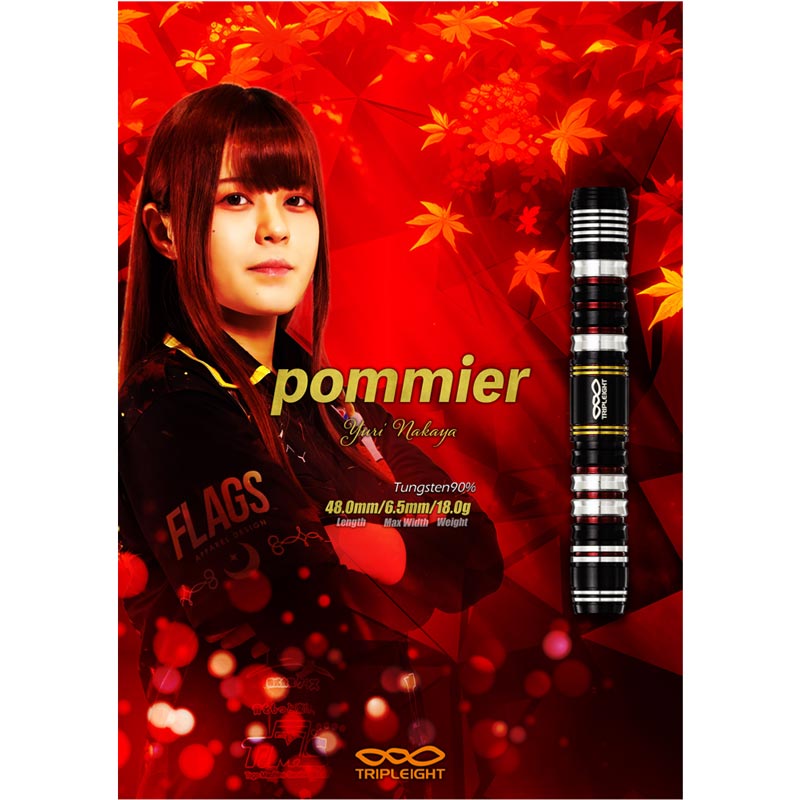 DYNASTY TRIPLEIGHT pommier 2BA 中谷祐里選手モデル ダーツ > ソフトダーツ > ブランド【タ行】 > ダイナスティー