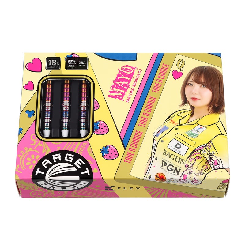 【TARGET】MAYO G7 森田真結子選手モデル【まよんぬ】 ダーツ > ソフトダーツ > ブランド【タ行】 > ターゲットジャパン