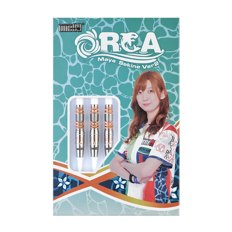 【新品未使用】ONE80 ORCA 21g ONE80 Orca ver.2 オルカ2 ローズゴールド 2BA21g 関根麻耶選手 ダーツ
