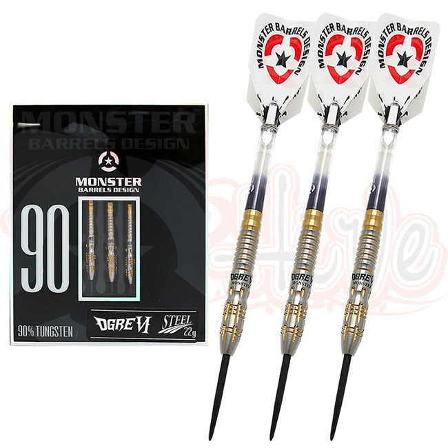 激レア モンスター オーガ6 橋本守容モデル スティール MONSTER DARTS【モンスターダーツ】 オーガ6 橋本守容選手モデル