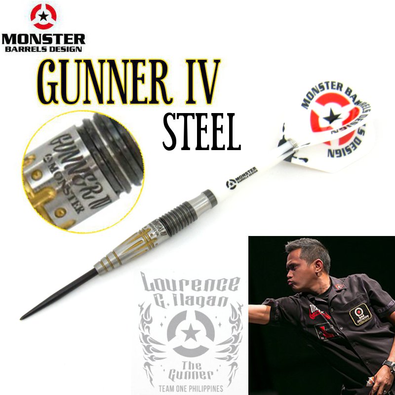 GUNNER4 STEEL ガンナー4 [MONSTER] | ダーツショップ ダーツ屋
