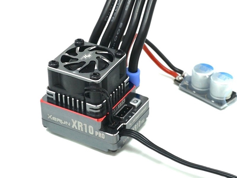 ホビーウイング 30112610-1 XeRUN XR10 PRO V4 G2-Elite 1/10用グレー