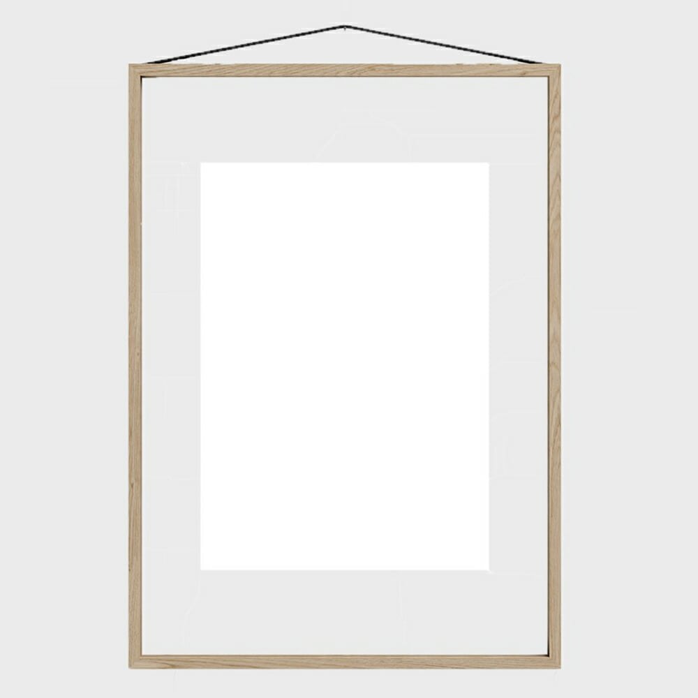 額縁 おしゃれ MOEBE ムーベ フレーム A2 木製 オーク FOUA2 [ 壁掛け