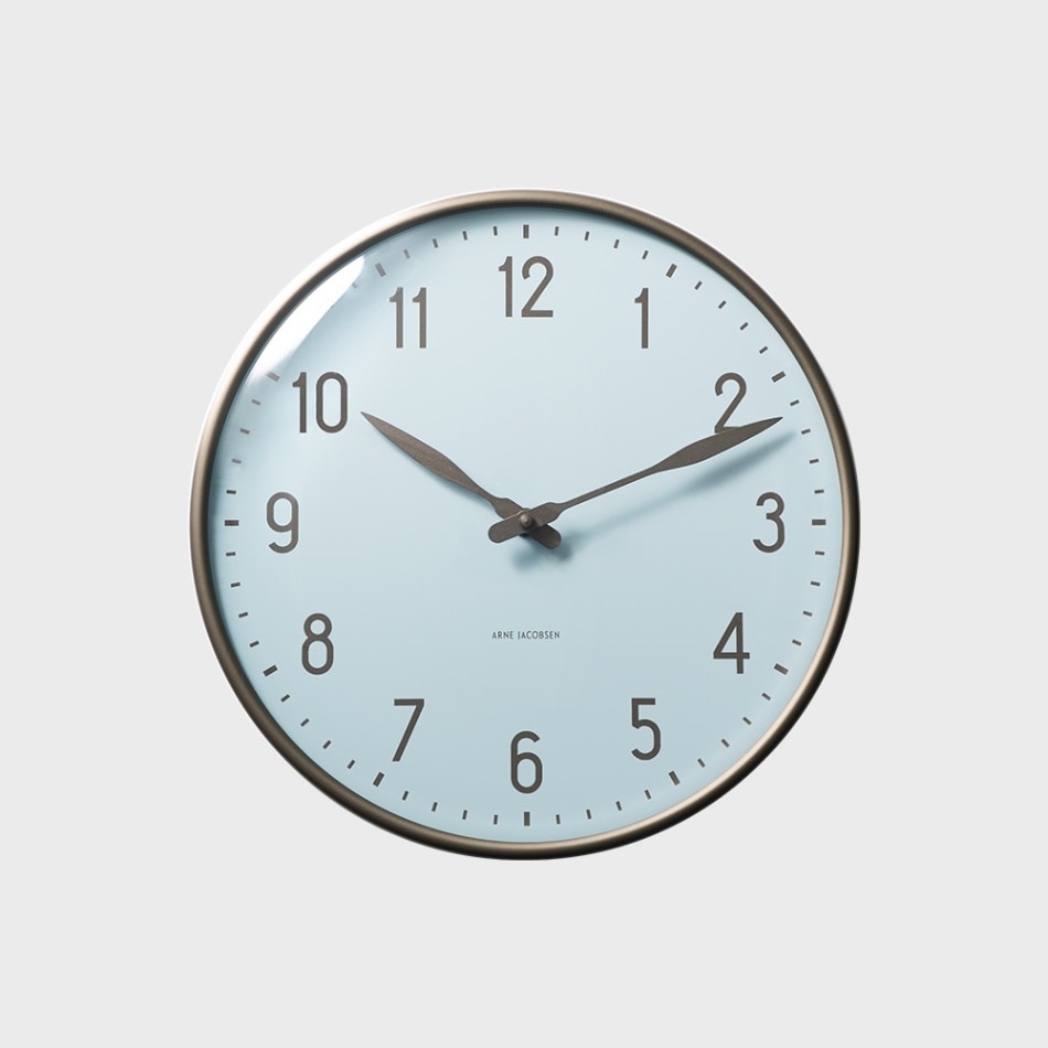 国内正規品】壁掛け時計 掛け時計 北欧 / アルネ ヤコブセン STATION