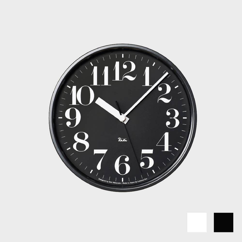 ｸｰﾎﾟﾝ対象外】 壁掛け時計 掛け時計 電波 / lemnos レムノス 渡辺力