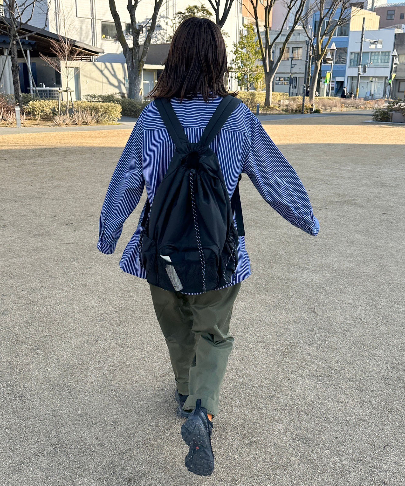 DEVICE × mikaコラボ 】 Rename ナイロン パラコード 巾着 ドロスト