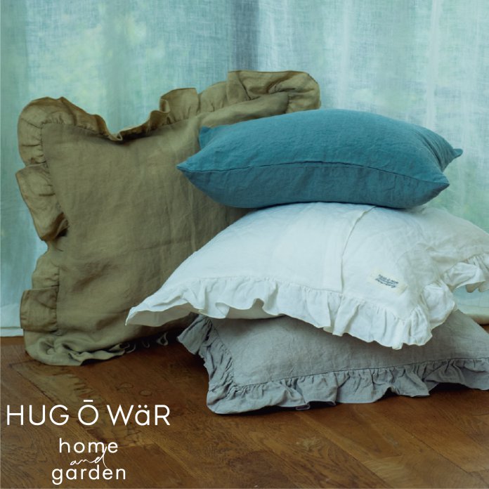 フリルクッションカバー ハグオーワー/DDintex