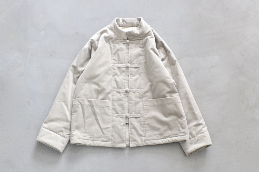 WOMEN'S】TOUJOURS（トゥジュー）“Padded China Coverall Jacket