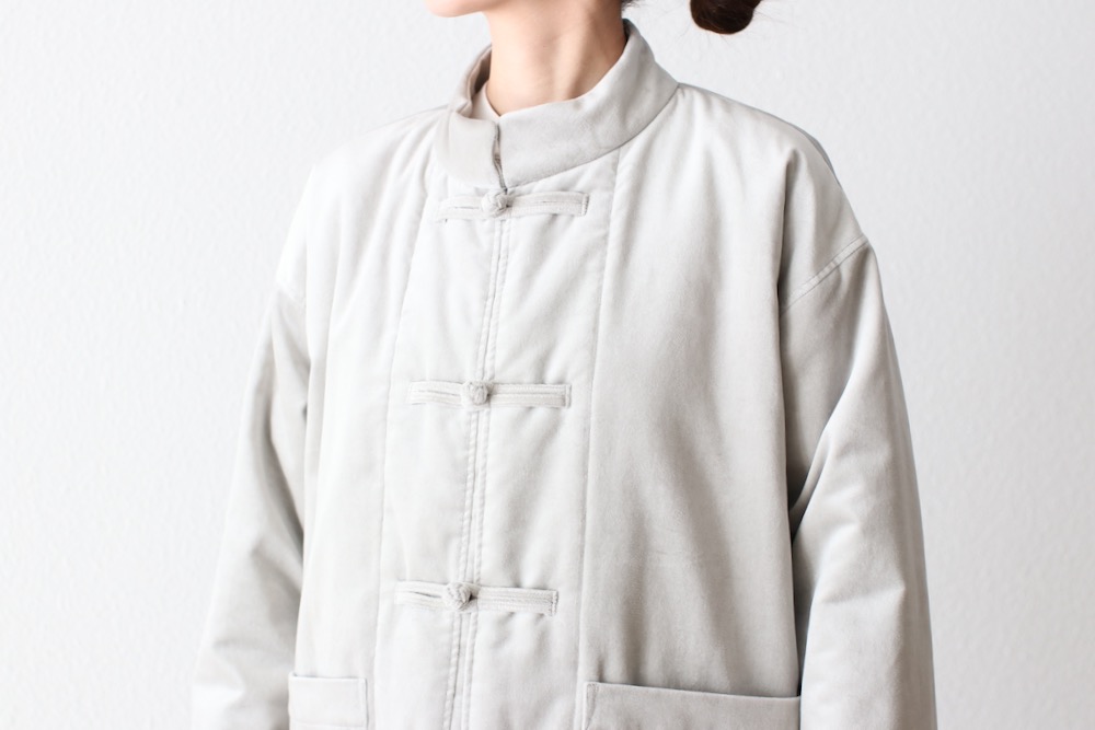WOMEN'S】TOUJOURS（トゥジュー）“Padded China Coverall Jacket