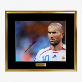 世界限定20枚] ジダン直筆サイン入りグラフィックアート | THE DUGOUT