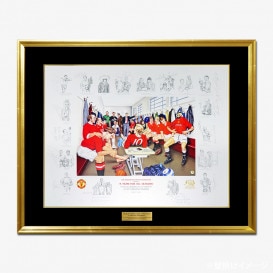 ベッカム直筆サイン入り96/97マンチェスターUアート | THE DUGOUT