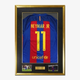 ネイマール直筆サイン入りメモラビリアを販売 - THE DUGOUT