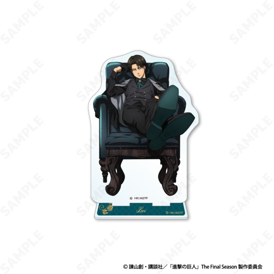 予約販売】進撃の巨人 アクリルスタンド 4.リヴァイ［Dignified