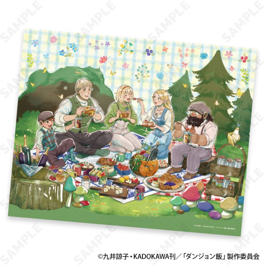 予約販売】ダンジョン飯 キャンバスパネル ［Picnic］ | キャラログ