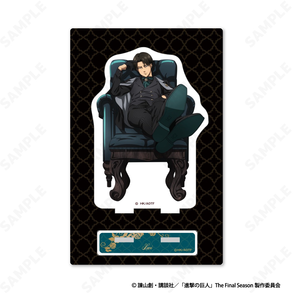 予約販売】進撃の巨人 アクリルスタンド 4.リヴァイ［Dignified