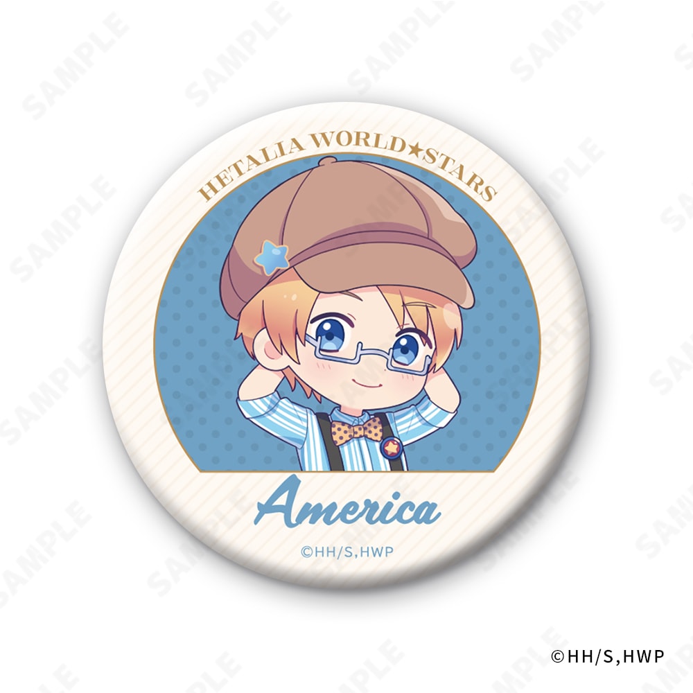予約販売】ヘタリアWorld☆Stars トレーディング缶バッジ（単品
