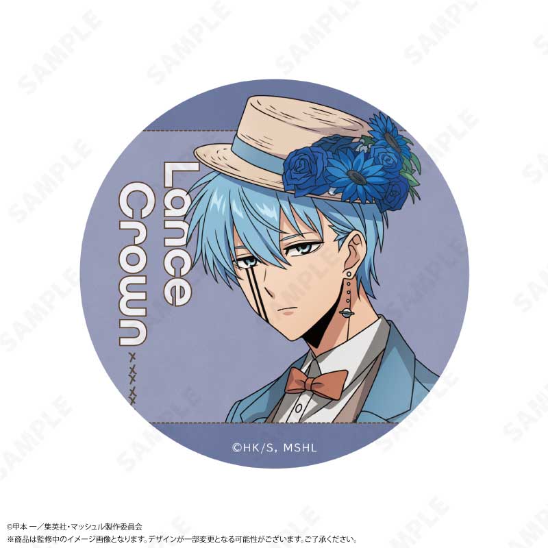 事後受注】マッシュル-MASHLE- トレーディング缶バッジ［flower