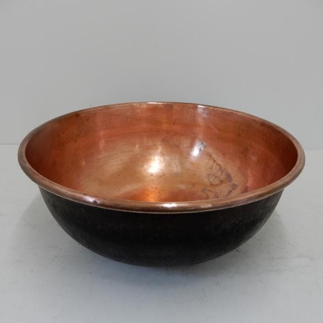 さわり鍋 銅鍋 中古 60cm 手無し 和菓子 製菓 あん練り用 | 調理道具