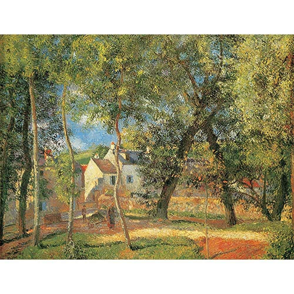 オスニーの風景 【6号】 カミーユ・ピサロ 【 額縁が選べる 額入り