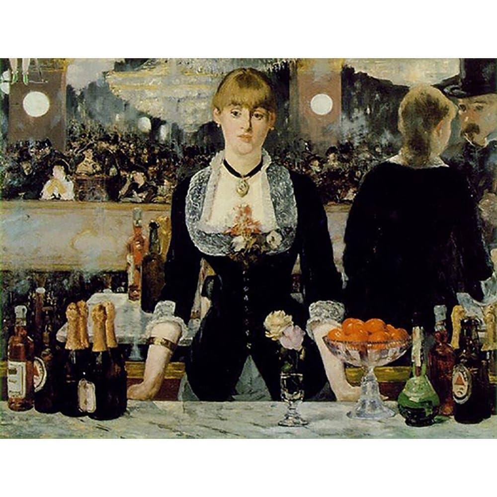 フォリー・ベルジェールのバー 【6号】 エドゥアール・マネ 【 額縁が
