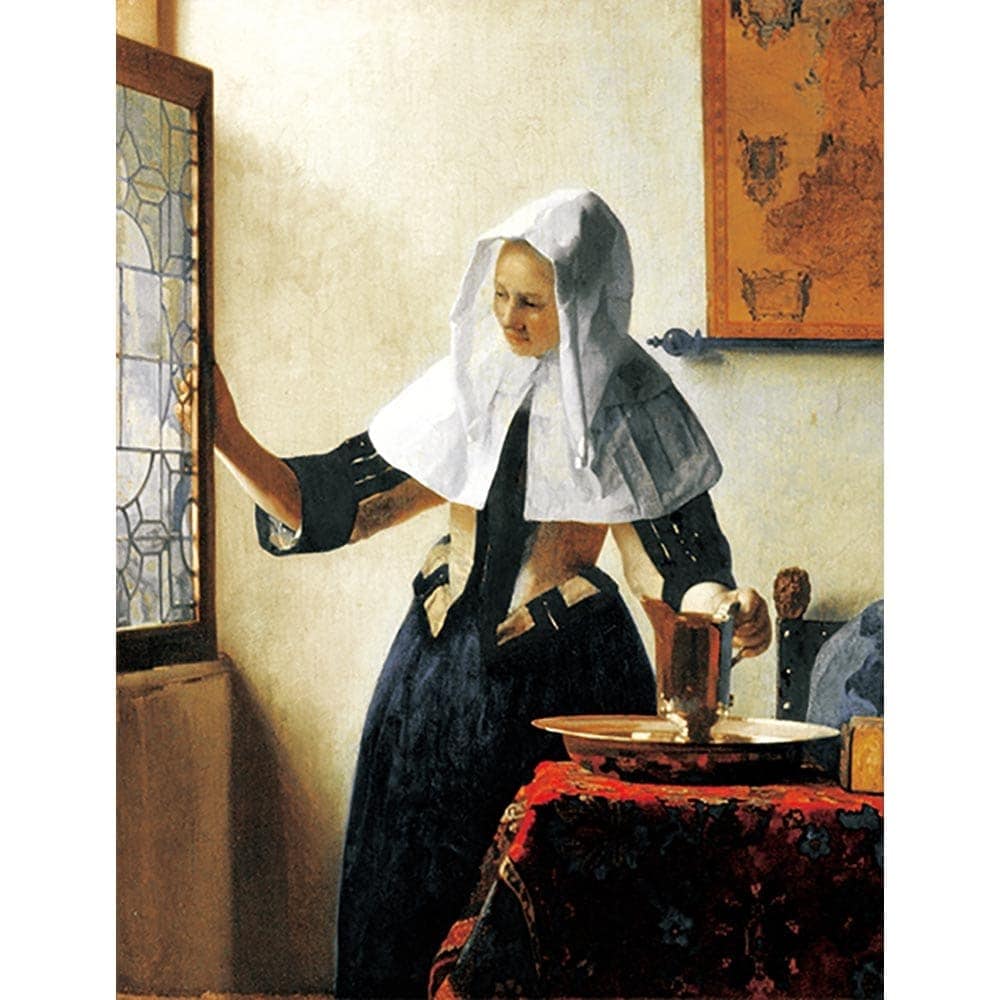 水差しを持つ女 【8号】 ヨハネス・フェルメール 【 額縁が選べる 額
