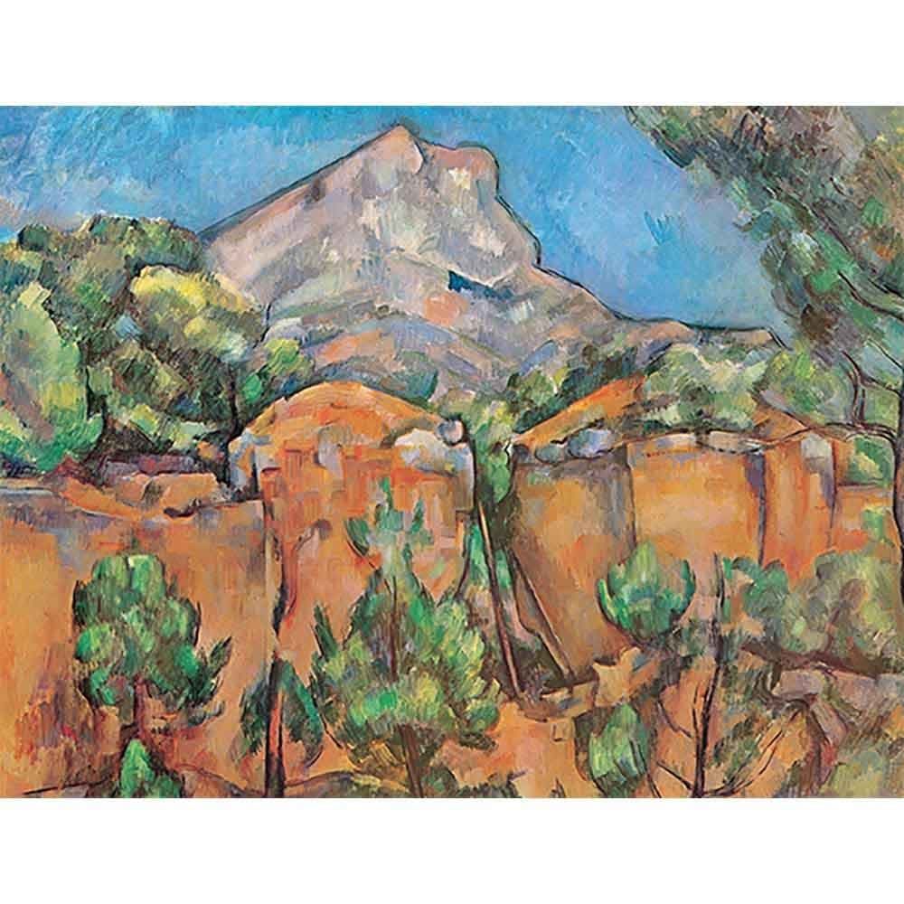 ビベミュの石切場からのサント・ヴィクトワール山 【8号】 ポール