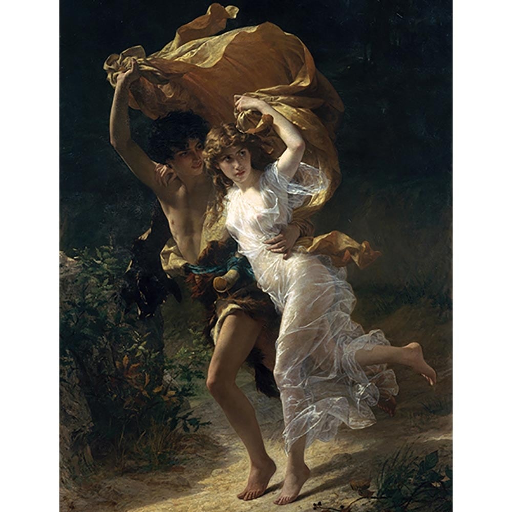 嵐 【10号】 ピエール・オーギュスト・コット 【 額縁が選べる 額入り