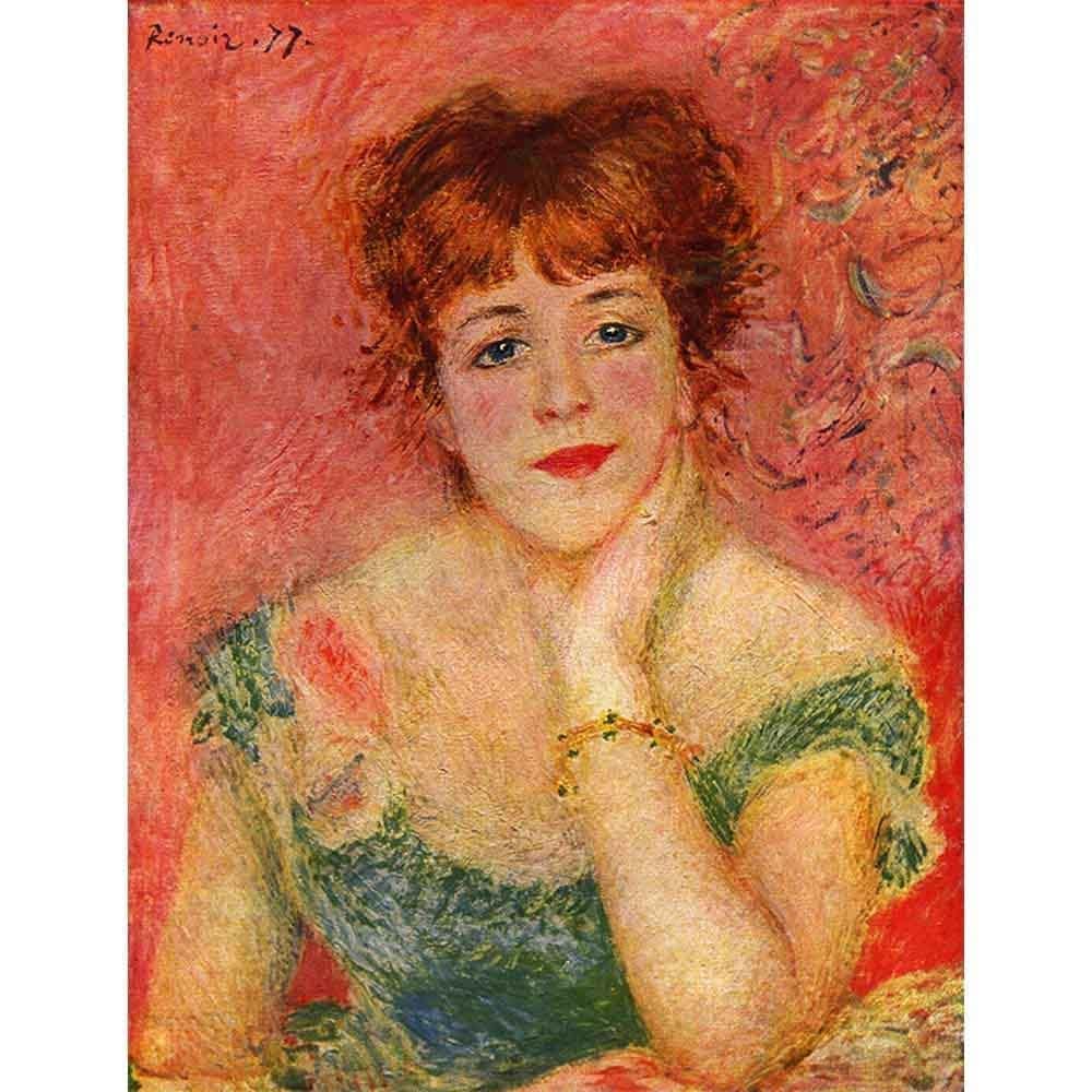 ジャンヌ・サマリーの肖像 【10号】 ピエール＝オーギュスト