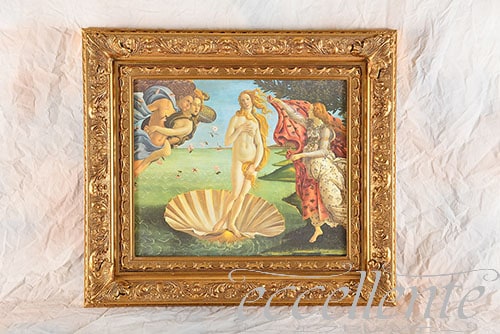 イタリア製 額絵 大 ヴィーナスの誕生｜Q801004465 | イタリア家具
