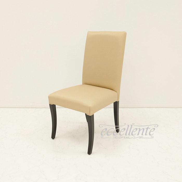 イタリア製 ダイニングチェア ZIVA 革 アイボリー｜Dining Chair ZIVA