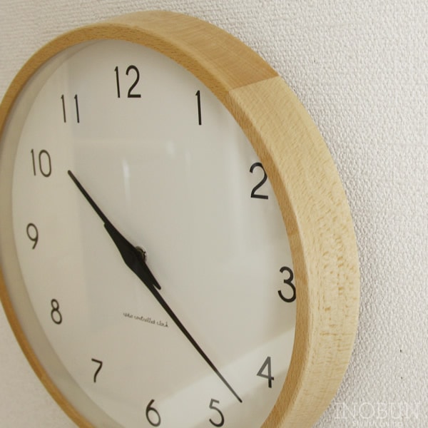 レムノス Lemnos CASA Campagne 壁掛け時計 電波時計 ナチュラル PC10