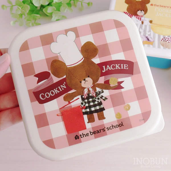 くまのがっこう 抗菌 3ピースランチボックス 電子レンジ対応 日本製