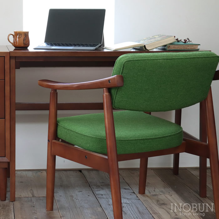 カリモク60 デスク オーク突板 ウォールナット 【店舗取扱有】