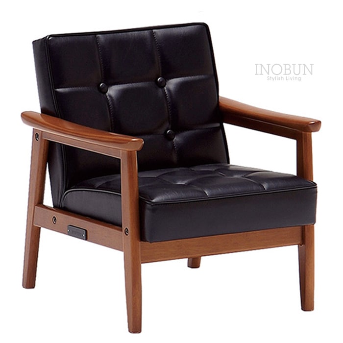 カリモク60 Kチェア 1シーター グリーングリーン モスグリーン