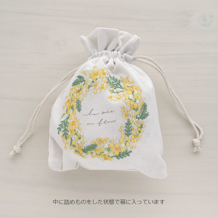再入荷予定なし】「花と刺繍」のギフトセット 近沢レース店 タオル